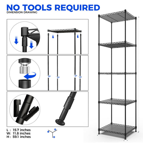 Barrina CX83 quick installation with simple no-tools assembly