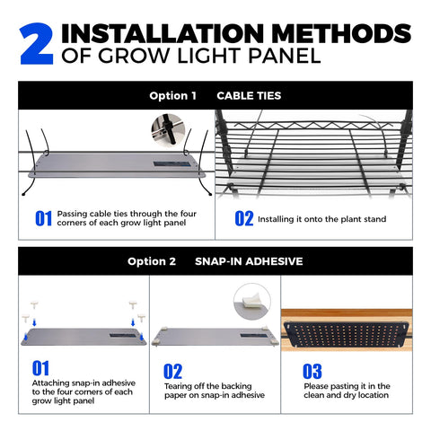 Barrina CX83 display-ready plant shelf with organized setup