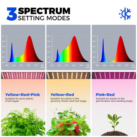 Barrina CX83 timer settings help automate lighting for plant cycles