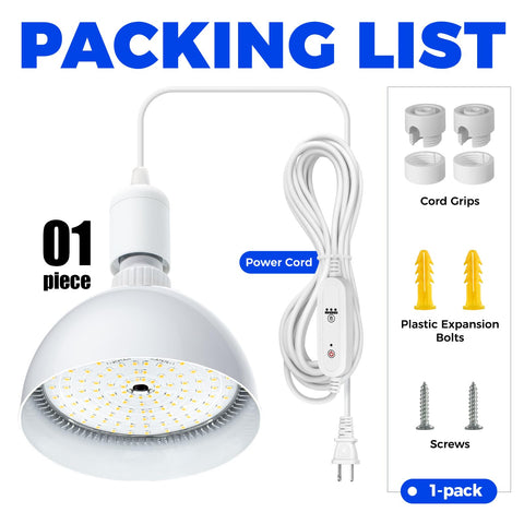 Barrina aluminum shade for heat dissipation and safety