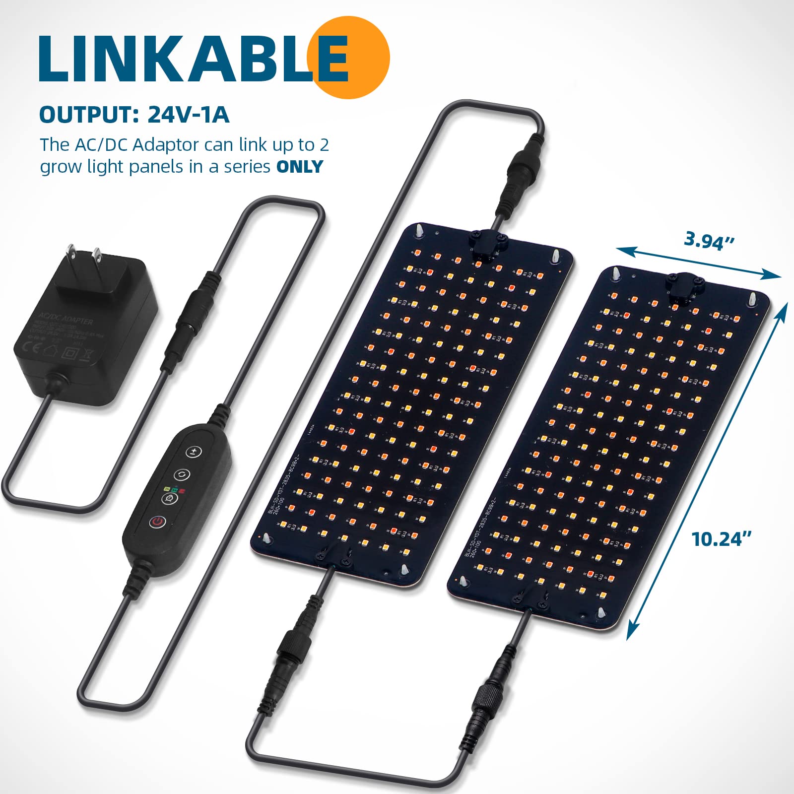 Barrina grow light panel automatic timer minimizes daily manual light cycling.