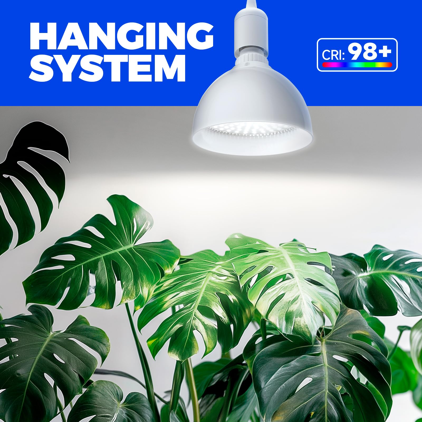 Barrina hanging system with 16.4 ft cord ready for installation