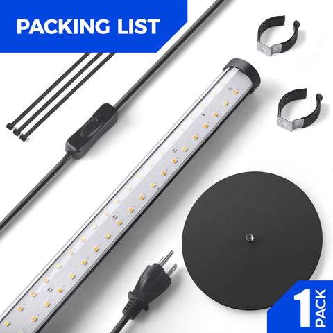 Barrina included clips and manual simplify quick, tool-free setup.
