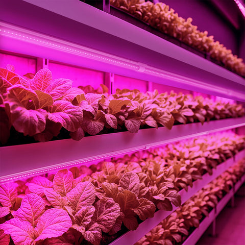 Barrina LED grow light 1152 LEDs array in compact form