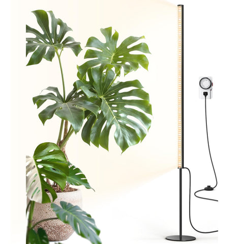 Barrina T1S standing grow light tower closeup highlighting sturdy build