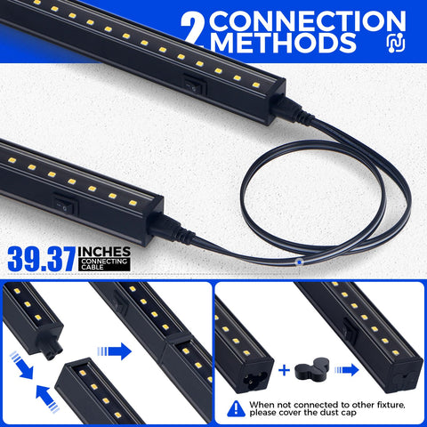 Barrina complete kit includes clips and tapes for quick setup.