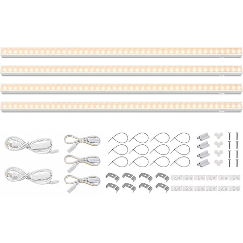 Barrina T5 2ft four-pack in box for indoor plant setup and planning