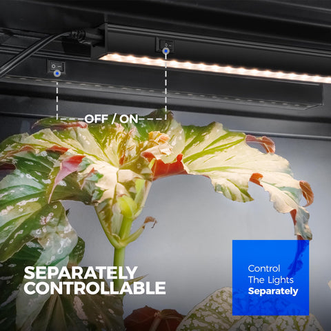 Barrina T5 linkable design supports up to 16 lights in series