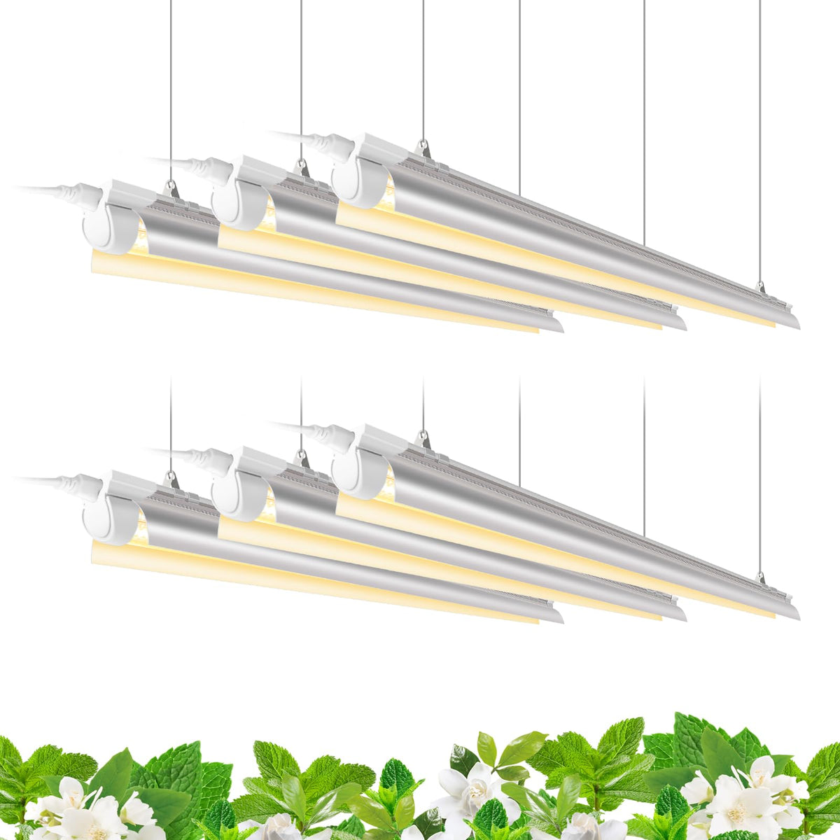 Barrina T8 grow light package for indoor garden setup