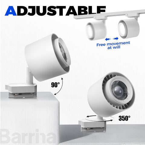 Barrina TR40c H type track rail for ceiling mounting