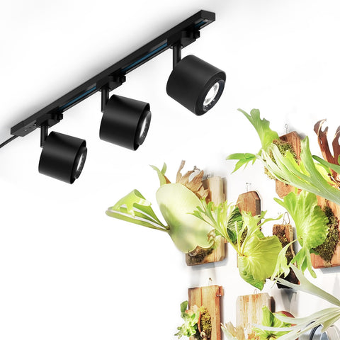 Barrina TR40c track light assembly for ceiling mounting offering targeted plant illumination.