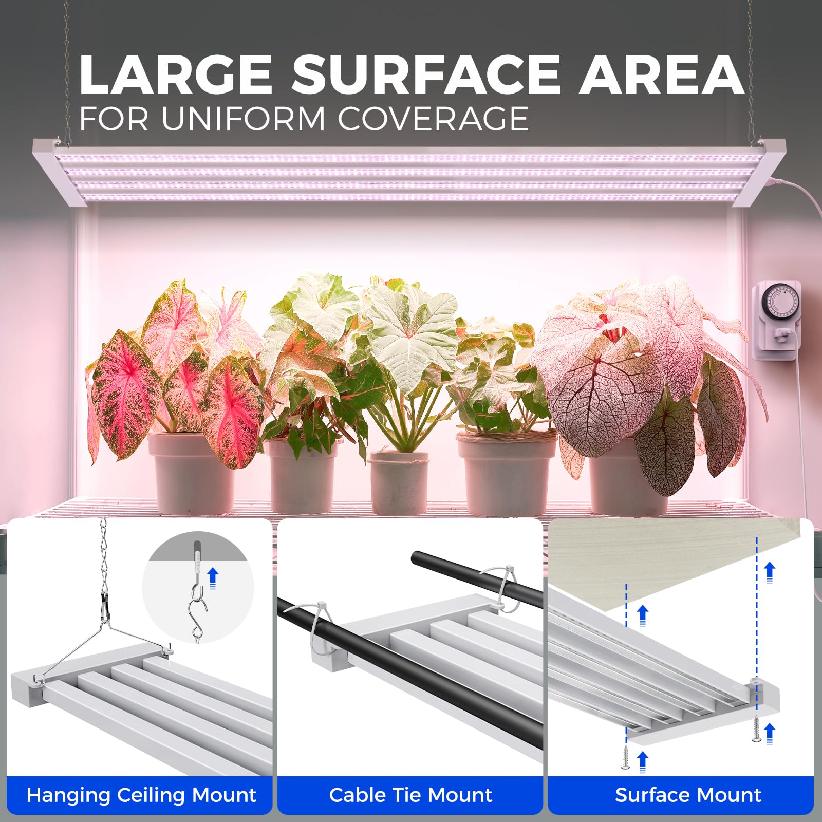 Barrina TX-L84 360-degree heat dissipation promotes longevity and consistent output