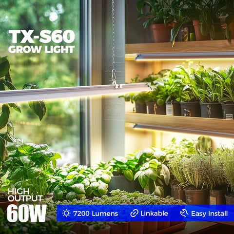 Barrina TX-S60 660nm red LEDs enhance flowering and fruiting potential.