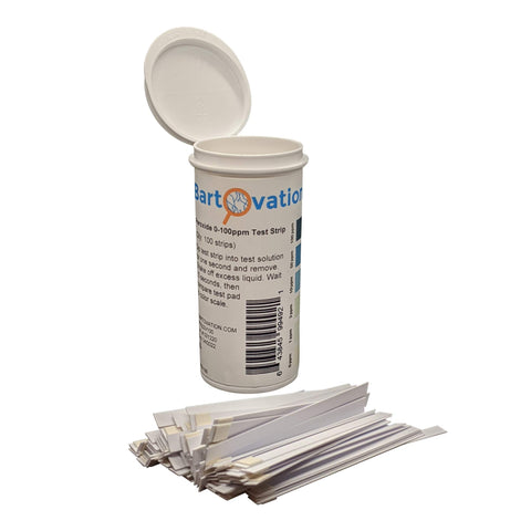 Bartovation H2O2 test strip ready for water testing setup and quick checks