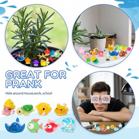 Barydat dollhouse-friendly resin animals for tiny scenes
