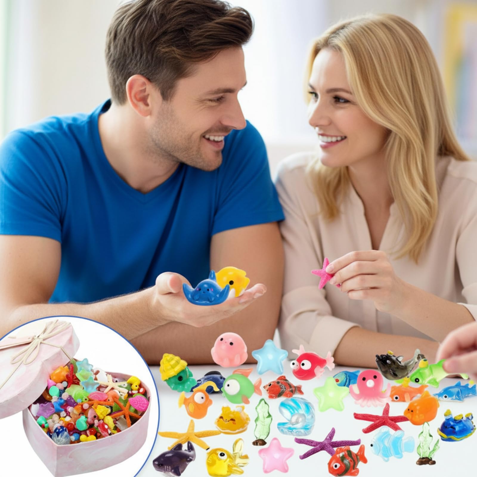 Barydat gift-ready miniature figures for crafts and gifts