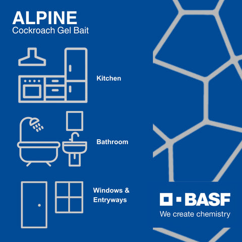 BASF Alpine Rotation 2 bathroom-use bait placement in tight corners