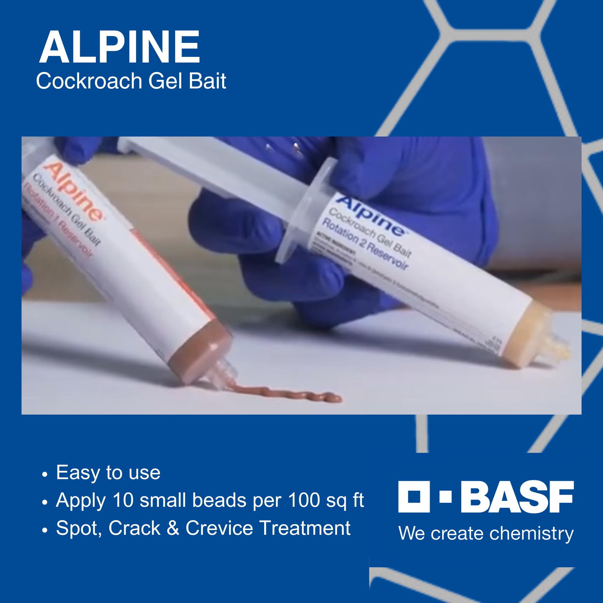 BASF Alpine Rotation 2 gel bait ready for use in hard-to-reach spots
