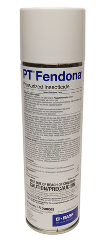 Basf Fendona aerosol crack-and-crevice spray delivers fast knockdown and residual protection.