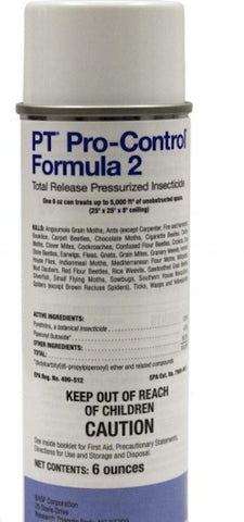 BASF PT Pro-Control Plus Total Release Fogger canister for fast insect knockdown in kitchens and facilities.