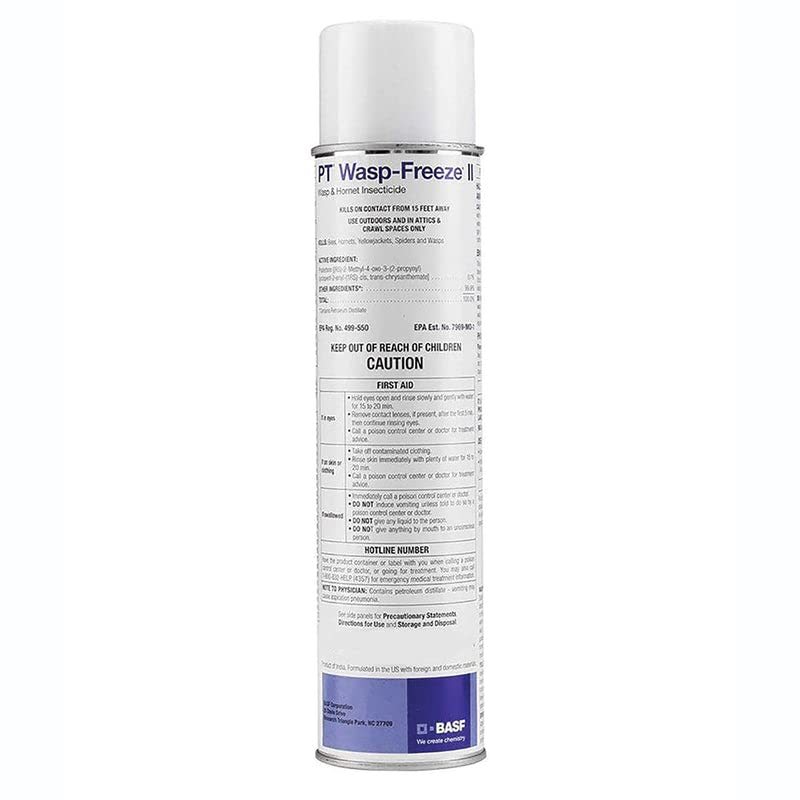 BASF PT Wasp-Freeze spray can for quick indoor outdoor knockdown of wasps