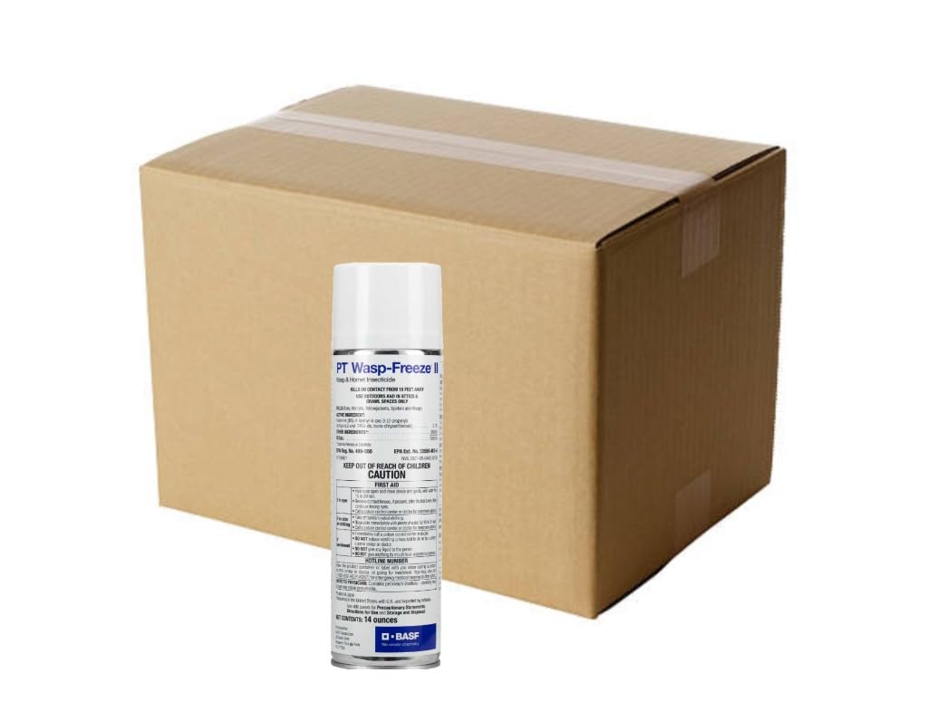 BASF PT Wasp-Freeze spray can with 15 ft reach for safe nest treatment