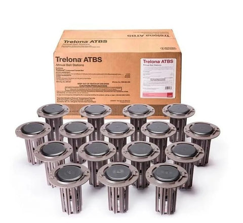 BASF Trelona ATBS annual bait station for termite monitoring and pre-baiting.