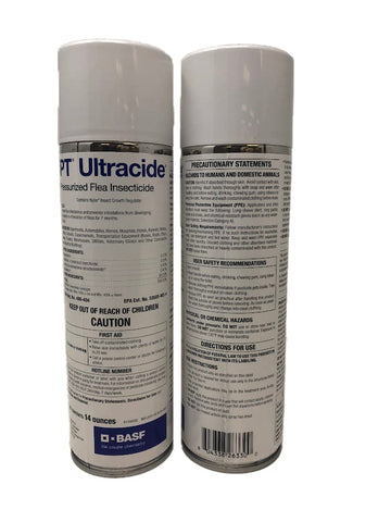 BASF Ultracide application area showing indoor/outdoor use and lasting control.