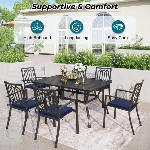 Basic Beyond easy-care cushions cleaned with damp cloth and air-dried for quick reuse