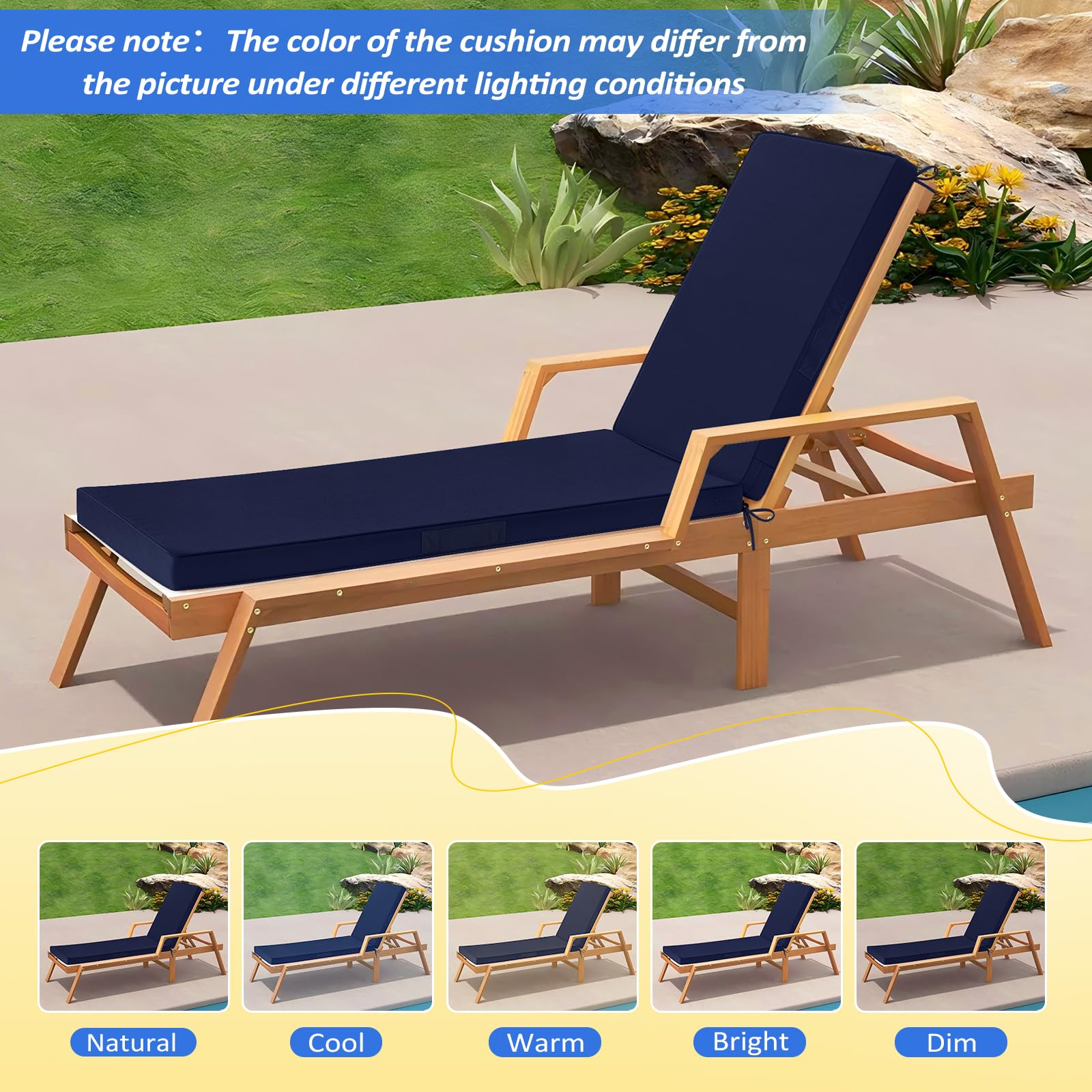 Basic Beyond packaged cushions set arrives ready for outdoor installation