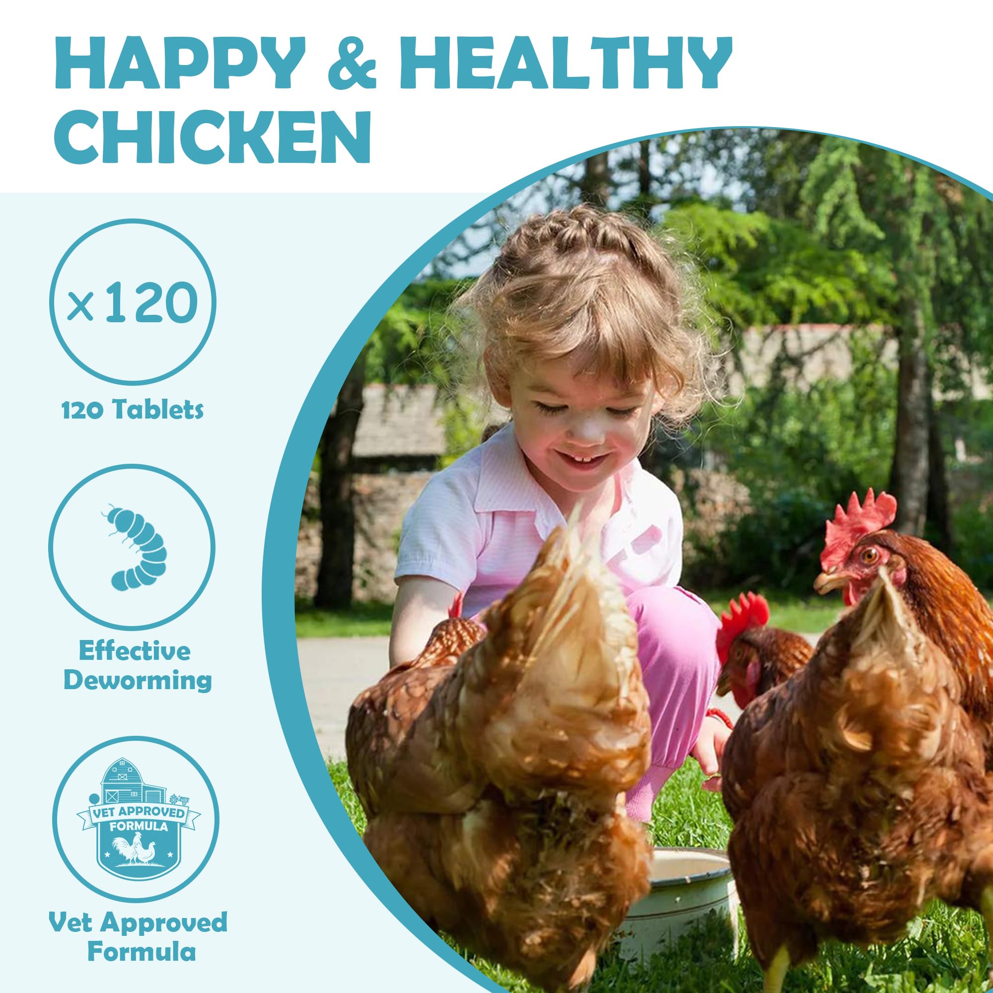 Baszy dewormer supports safe egg collection during treatment for laying hens.