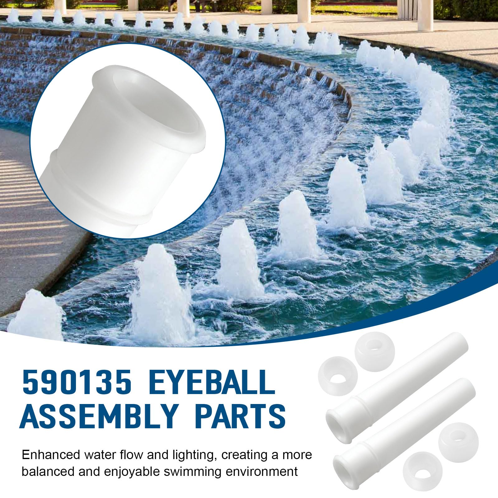 Batator Eyeball Assembly Kit eyeball detail with durable corrosion-resistant construction