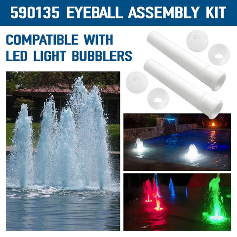 Batator Eyeball Assembly Kit side view highlighting adjustable nozzle control for precise flow