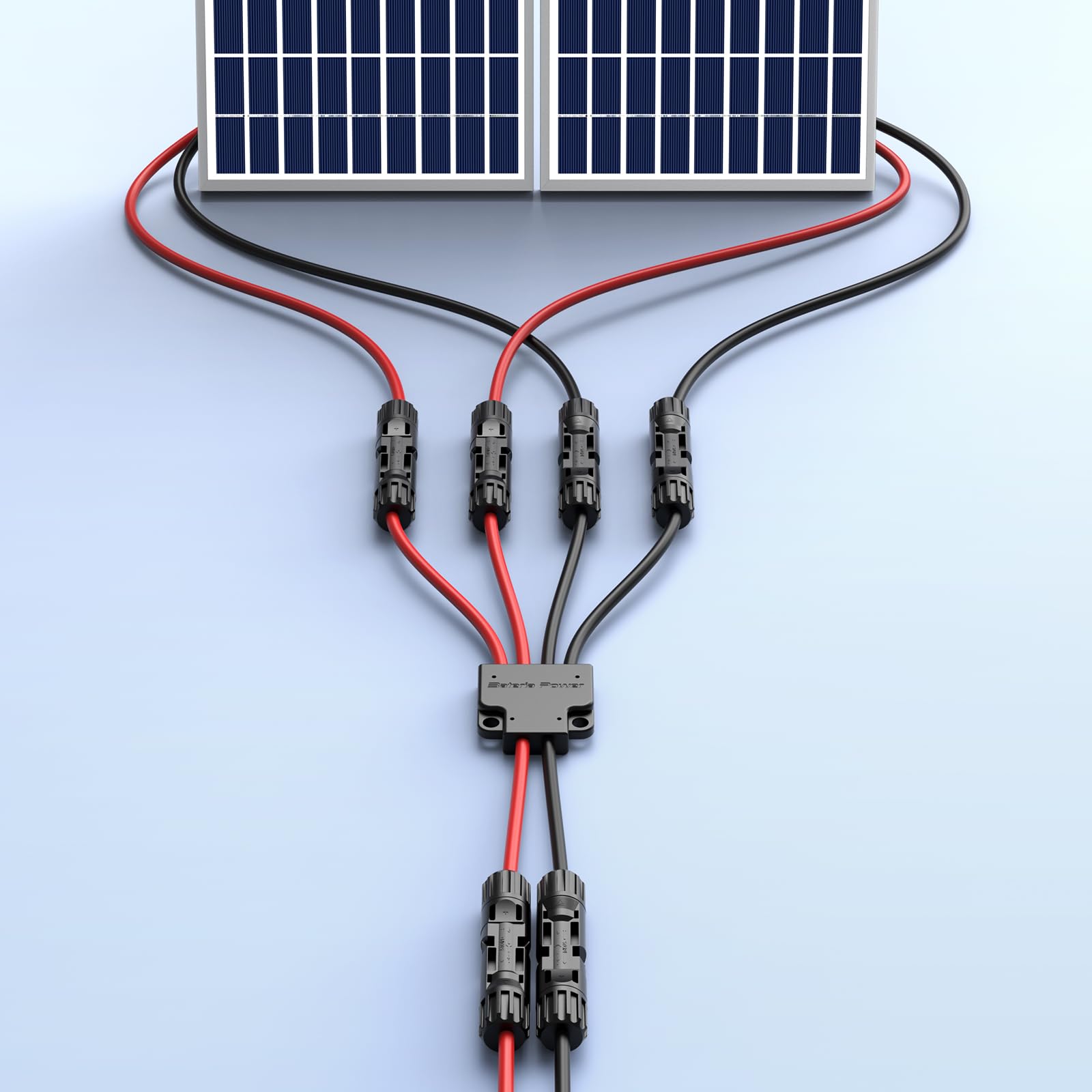 Bateria Power IP68 sealed connector for outdoor solar use