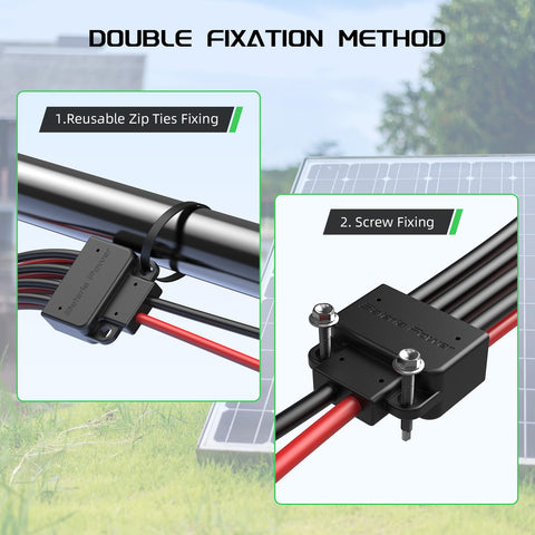 Bateria Power plug-and-play y-branch for simple solar wiring