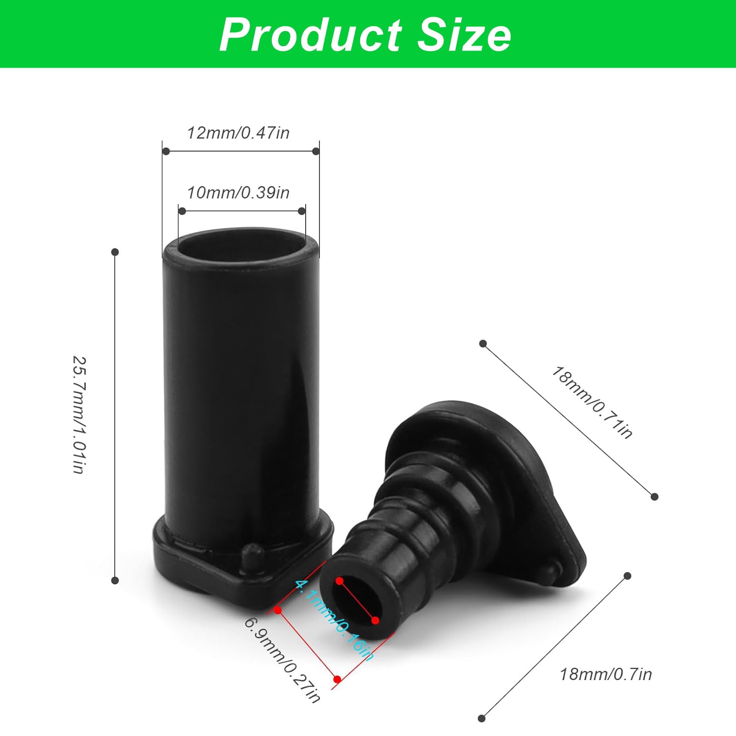 Bateria Power universal caps fit solar panels, inverters, and chargers for versatile protection.