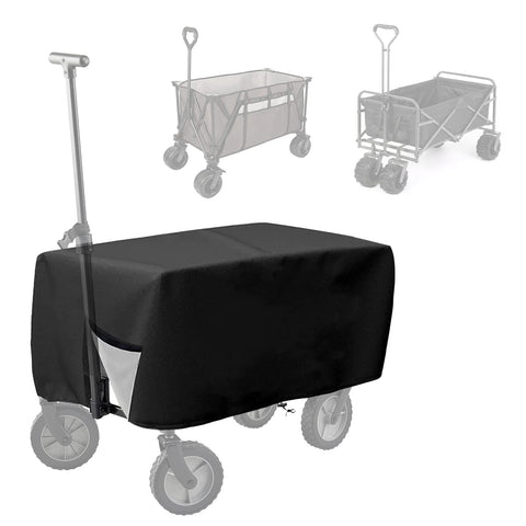 BATTIPAW front view wagon cover in rugged 600D fabric protects from sun and rain