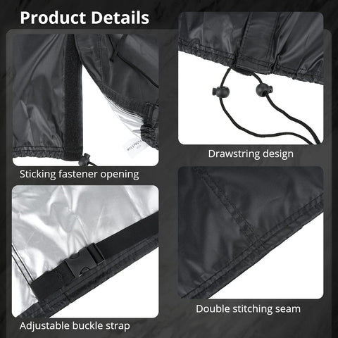 BATTIPAW drawstring-secure fit shows adjustable closure for windy days