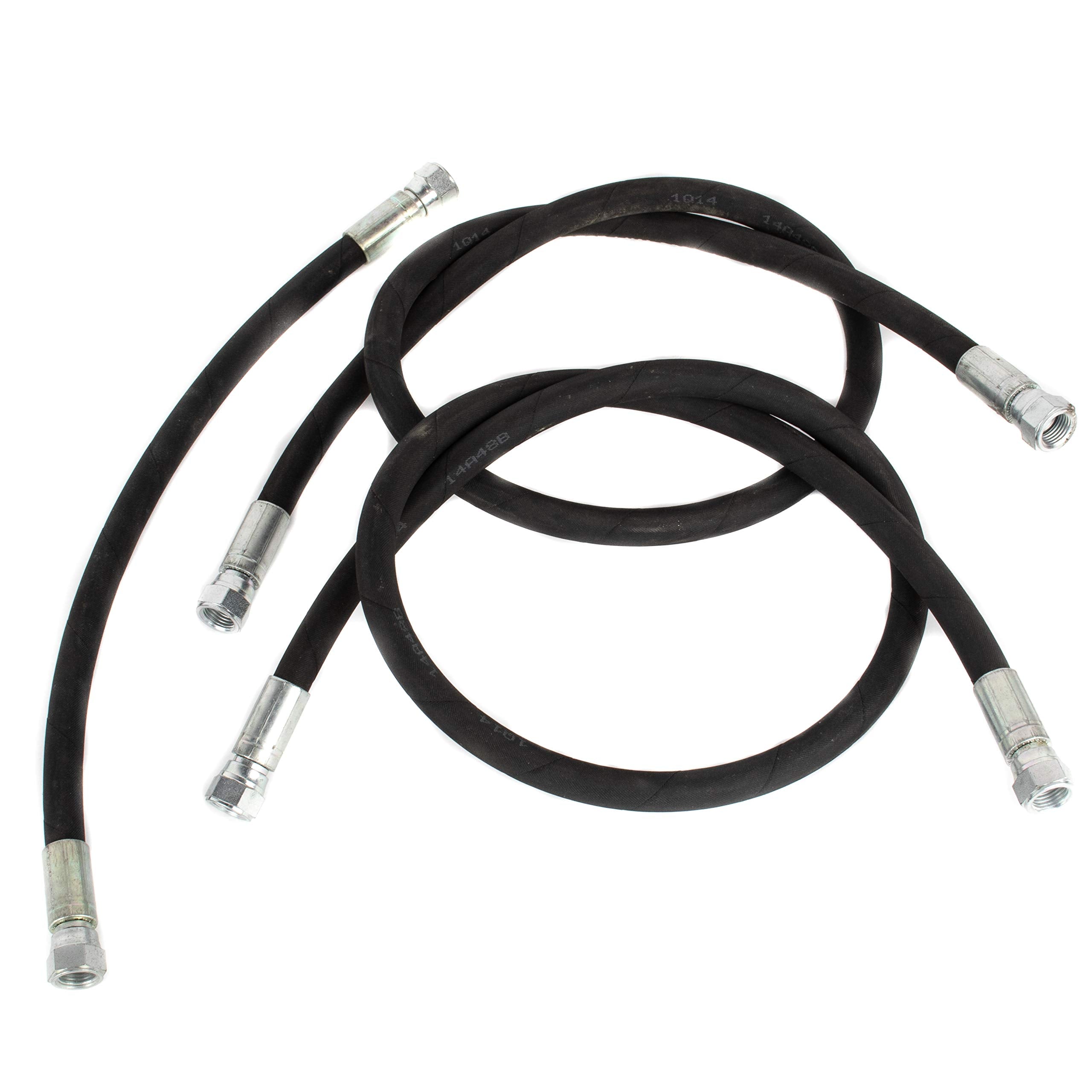 Baum Designs heavy-duty 2-wire hose construction highlighting durability in cold weather use.