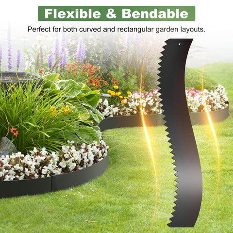 BAVNNRO bendable edging lets you follow curves and corners with ease.