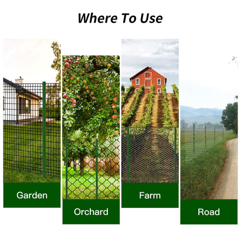 BAVNNRO fence post in outdoor garden setting demonstrates versatile use