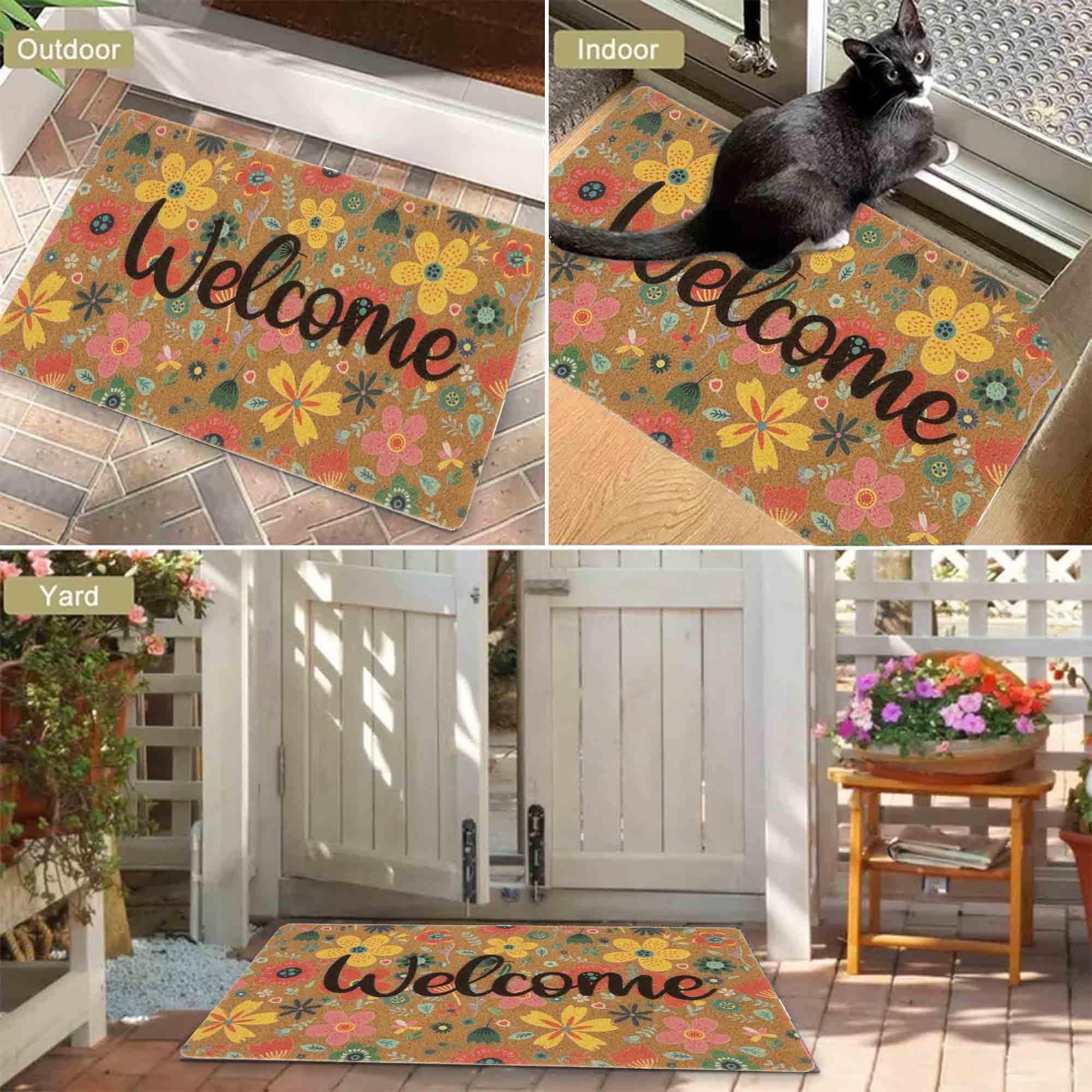 Bawnhaw low-profile mat 0.4-inch thick fits doors smoothly.