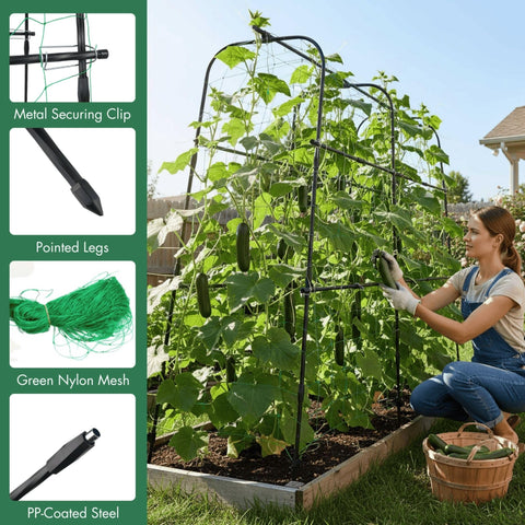 BAXAM black PP-coated frame stands up to heat and outdoor conditions