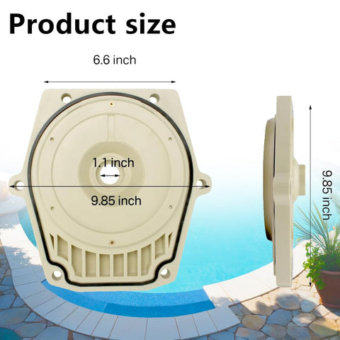 Bay Direct seal plate with gasket for secure sealing