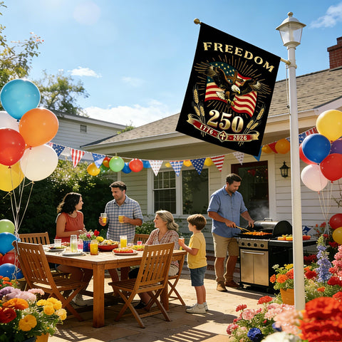 Baydiibao durable easy-care flag keeps vivid colors outdoors.