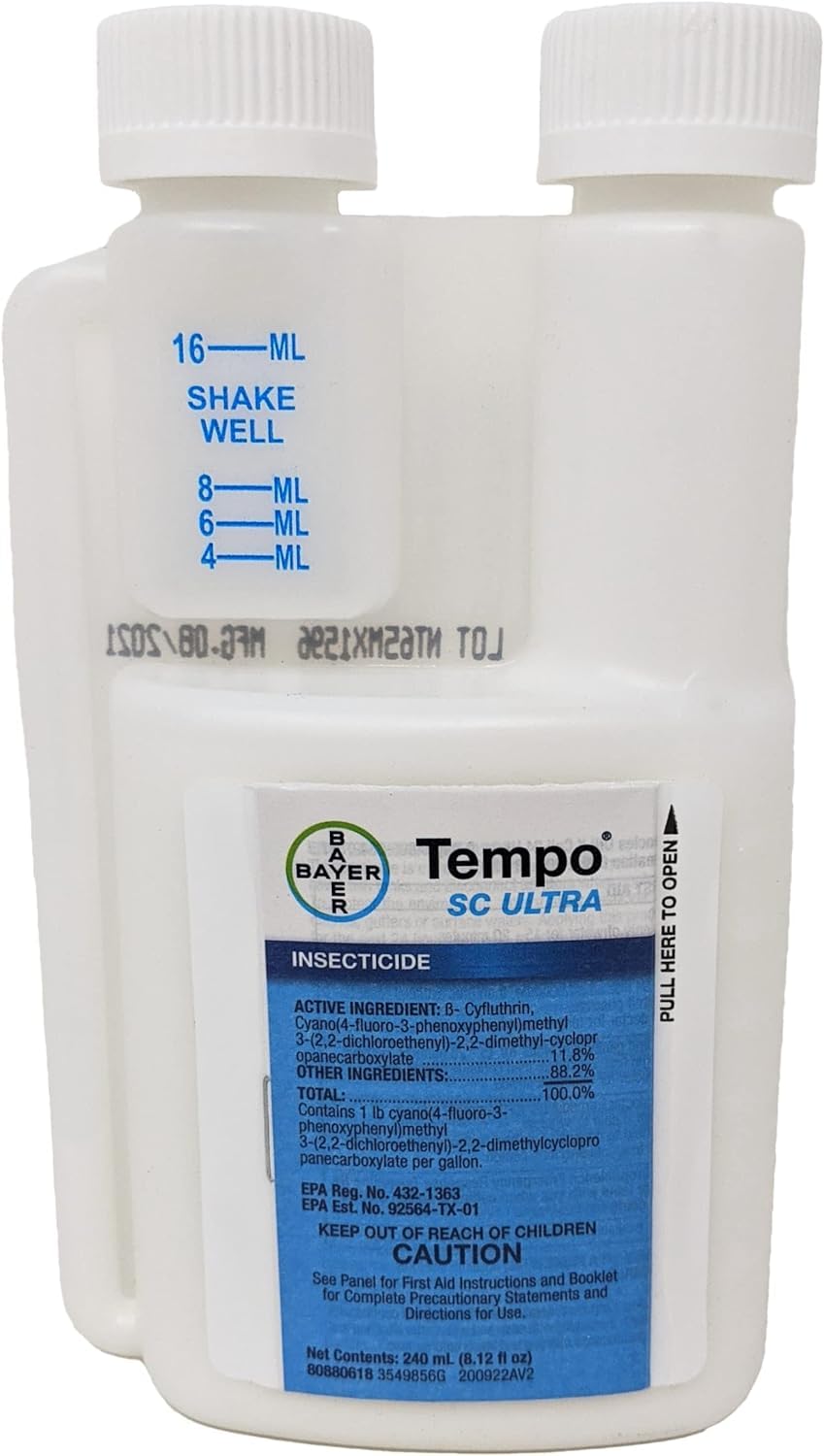 ENVU Tempo SC Ultra bottle ready for fast pest control