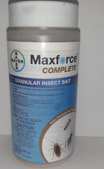 Bayer Maxforce Complete bottle with label and usage details