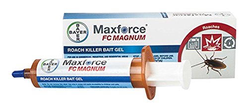 Bayer Maxforce FC Magnum roach bait gel ready for fast contact kill and long-lasting control