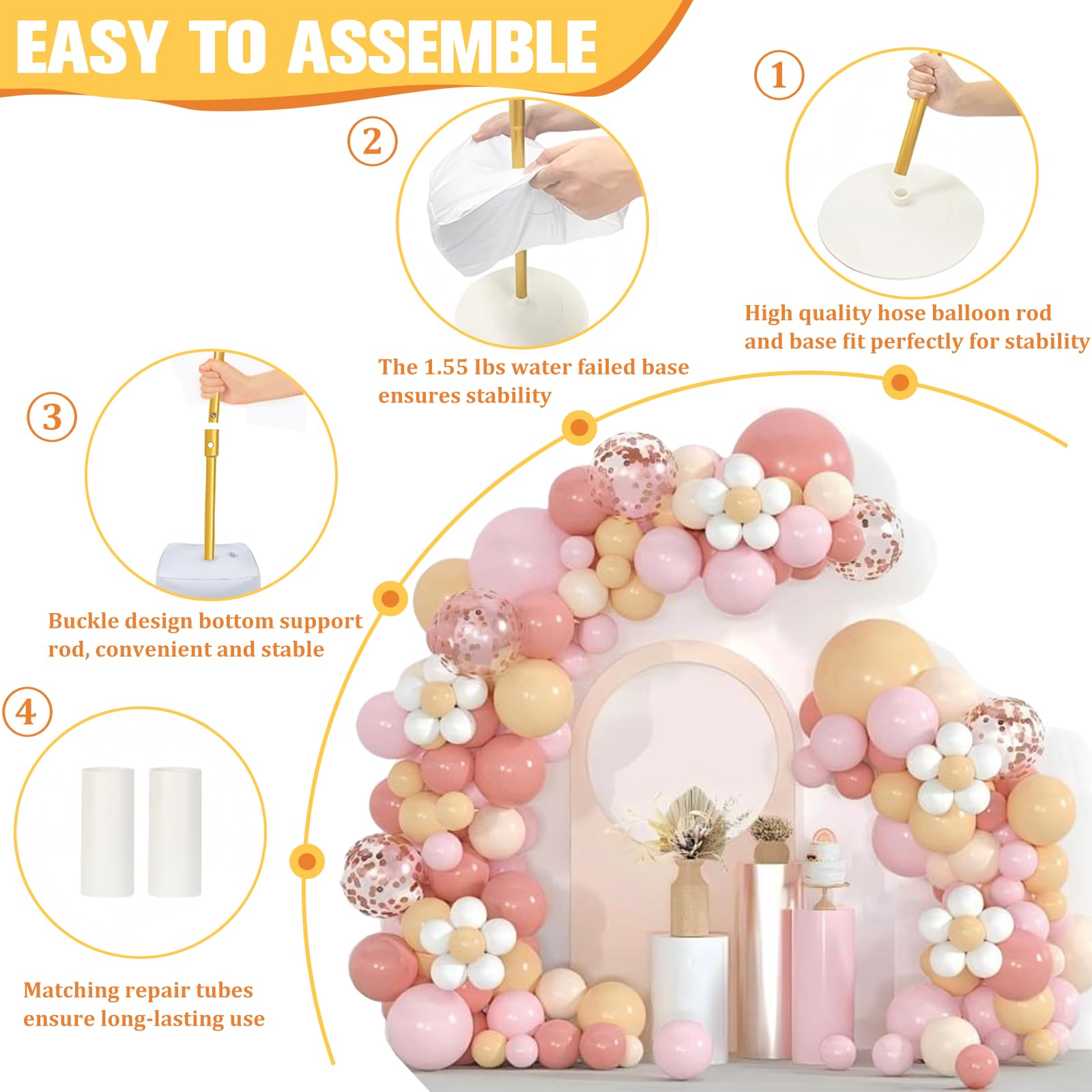 Bazen rigid PVC connectors simplify assembly and ensure a strong frame.