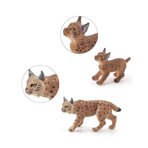 Two-figurine packaging of Bbiamsleep lynx for gifting and gifting-ready presentation.